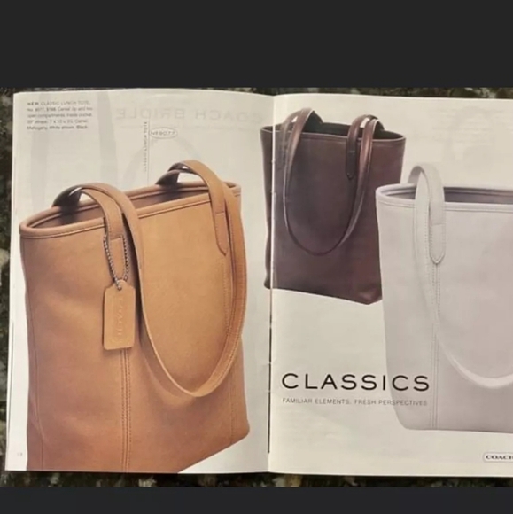 Coach Hampton vintage leather lunch tote - Picture 7 of 7